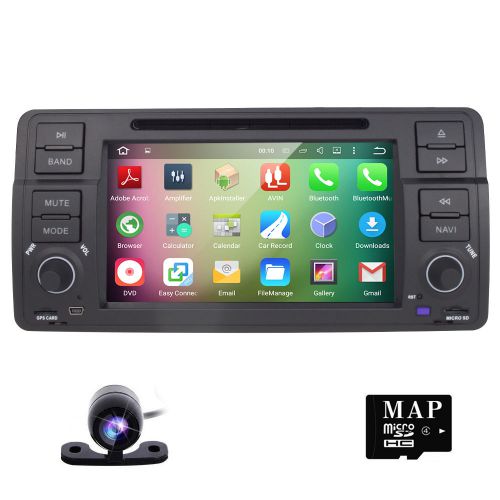 Pure android 5.1 car dvd gps radio player rds usb dab+ for bmw 3 series e46 m3