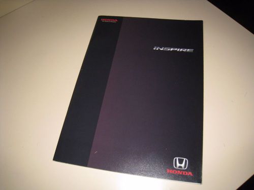 Honda inspire japanese brochure 2007/12 dba-cp3 j35a pgm-fi