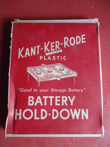 1957 chevrolet battery hold down  kant-ker-rode ee2,12 volt