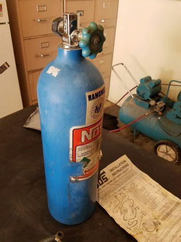 Nitrous 10 lb. bottle hi flow valve bottle wrench 2 16020 solenoids 1 16080