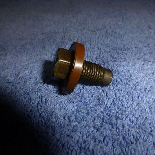 Oil pan drain plug - 1/2"-20 with  molded gasket oe chrysler 6034376