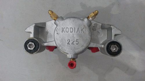 Kodiak dacromet boat trailer disc brake caliper 225 stainless steel ceramic pads