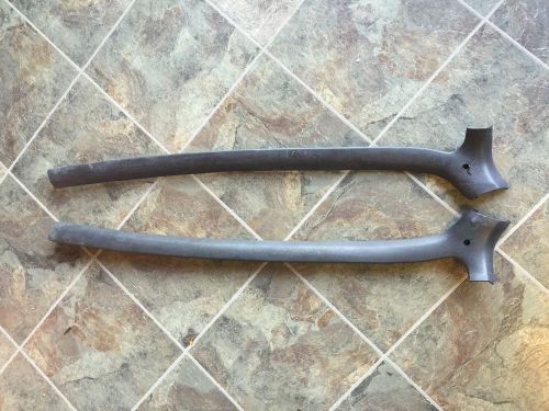 1973 1981 camaro firebird left and right headliner trim in black