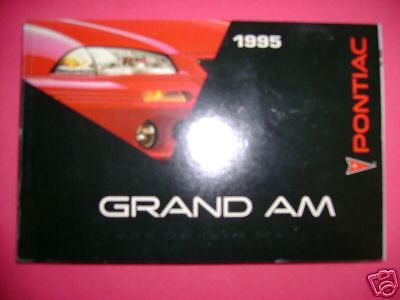1995 pontiac grand am owner&#039;s manual