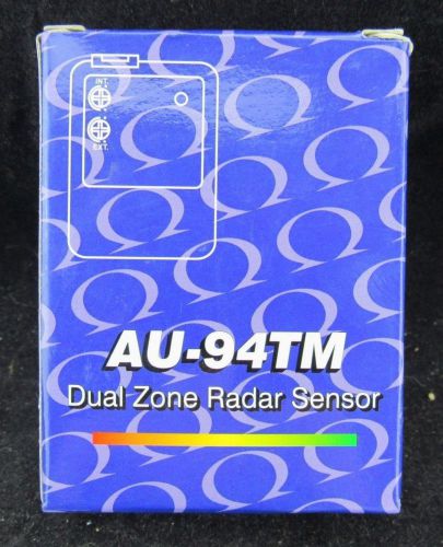 Dual zone radar sensor, au-94tm, omega, new in box with instructions