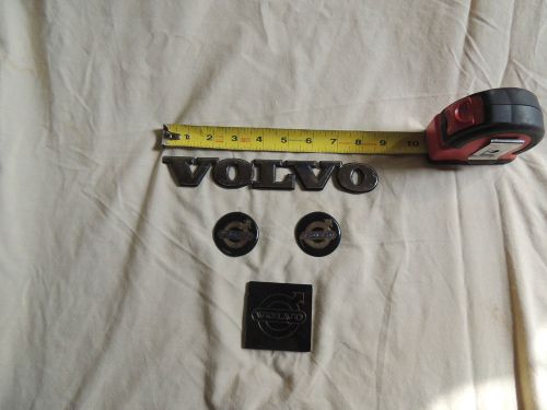 Volvo vintage emblem grille nameplate lot 240 740 760 940