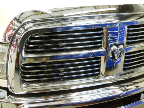 Dodge ram 2500 3500 4500 5500 chrome front grille air deflector new oem mopar