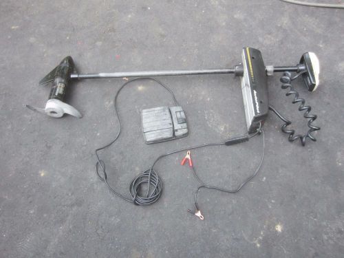 Minn kota autopilot trolling motor bow mount w/ pedal 48 lb thrust auto pilot