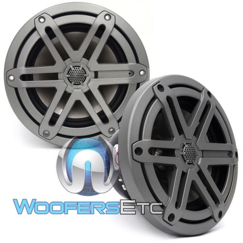Open box jl audio m650-ccx-sg-tb 6.5&#034; 2-way marine boat coaxial speakers