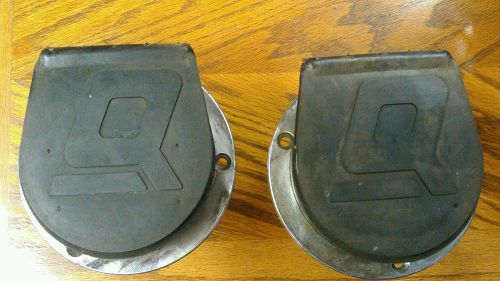 2  - 4" thru hull with flappers