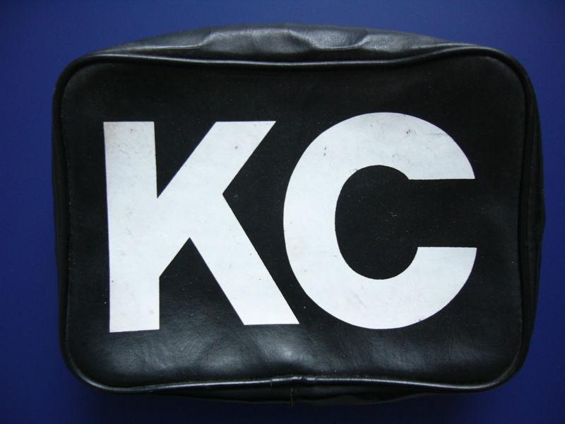 Offroad kc light protector/cover black vinyl white letters