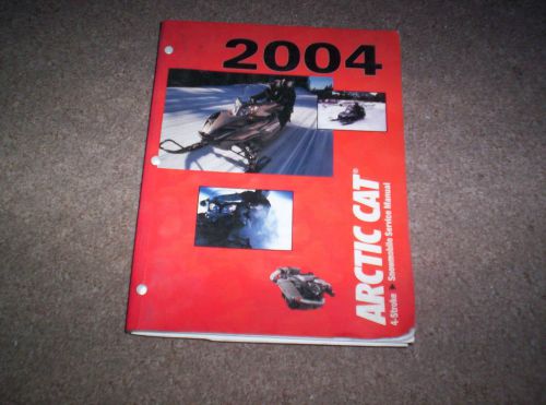 Arctic cat snowmobile 2004 4-stroke 660 std turbo 120cc service manual 2256-994