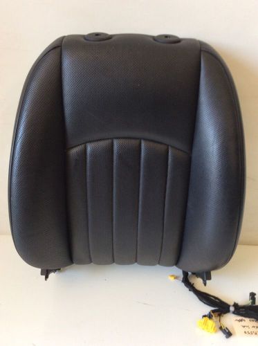 2007-2010 mercedes benz w219 cls550 oem upper seat cushion black used