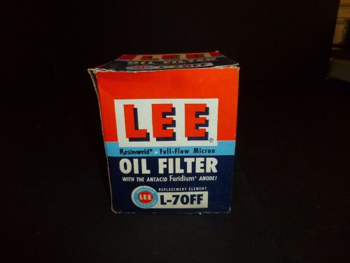 Lee oil filter-nos-f-70ff-multiple antique auto&#039;s