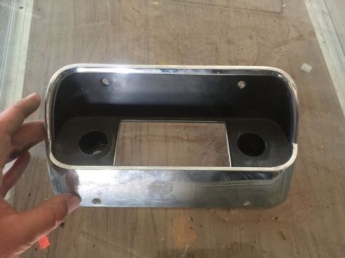 Oem 1967 1968 ford mustang radio bezel face plate 67 68