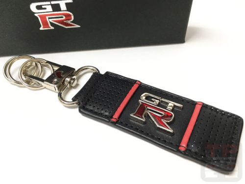 A13 leather key ring key chain key holder gtr r32 r33 r34 r35 bnr32 bcnr33 bnr34