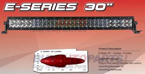 Brand new genuine rigid industries led light bar e series 30&#034; spot flood combo