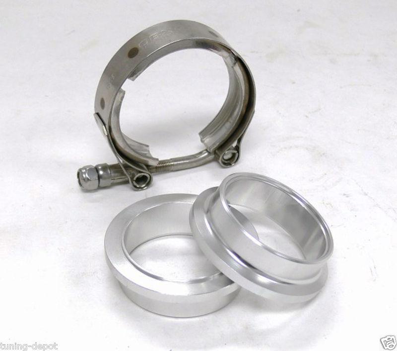 Sell OBX Aluminum V Band Flange & Clamp & 3.0" 76mm ID Kit for Exhaust