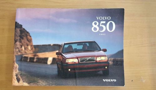 1997 volvo 850 owners manual free shipping!!!!!!!!!!!!!