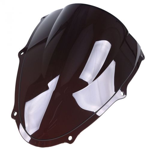 Possbay windshield windscreen for suzuki tl1000r (98-02) 1998-2002 tl tlr black