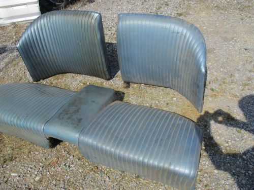 1964 thunderbird blue rear seat 3-piece set
