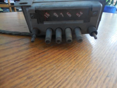 1940s or 50s sears &amp; roebuck,aftermarket radio,very unique/slanted call numbers