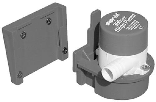 Rule 24tb transom mnt aerator pump 360