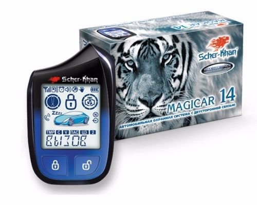 Sher-khan magicar 14 can car alarm 2000m engine autostart 868 mhz сигнализация