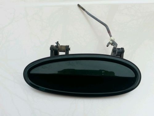 Actual item 2000-2005 impala drivers rear exterior handle.  green