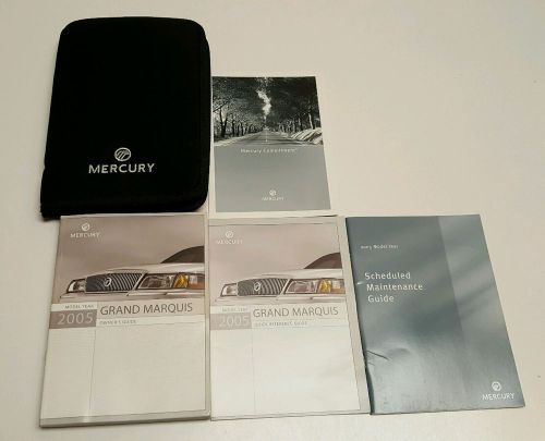 2005 mercury grand marquis user owners manual lse ls gs v8 4.6l fuses fluids