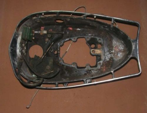 Bj3a2330 1964 mercury 65 hp 1712675 bottom cowl assembly pn 1781a 2