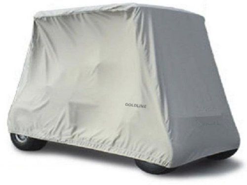 Goldline golf cart storage cover - 2 passenger tan new