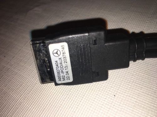 Mercedes-benz ipod iphone ipad apple aux music cable adapter a0038270404 oem