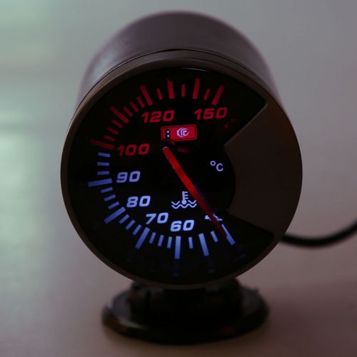 2.5&#034; 63mm digital red led water temp temperature red led meter gauge kit new