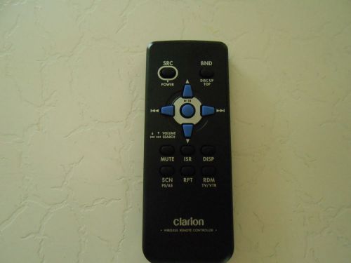 Clarion marine stereo remote control