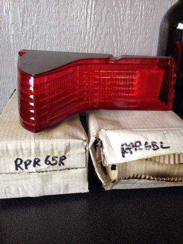 1965 pontiac gto taillight lenses, pair new reproduction
