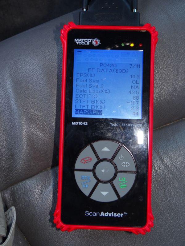 Sell Matco Scan Tools MD1042 Scan Adviser CAN OBDII + ABS & SRS