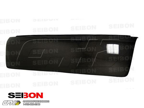 Seibon carbon fiber s-style carbon fiber trunk lid honda civic 92-95 usa seller
