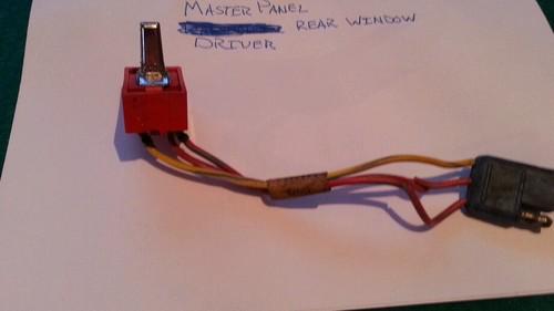 1966-1967 LINCOLN WINDOW SWITCH REBUILT! Master panel DRIVER REAR made in USA!, US $64.00, image 2