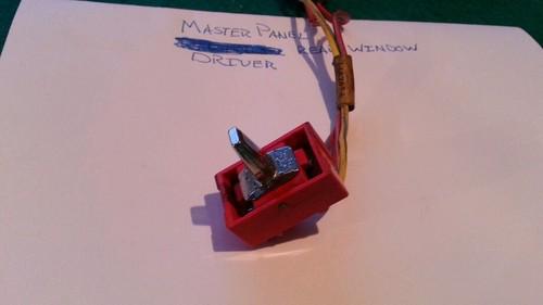 1966-1967 LINCOLN WINDOW SWITCH REBUILT! Master panel DRIVER REAR made in USA!, US $64.00, image 3