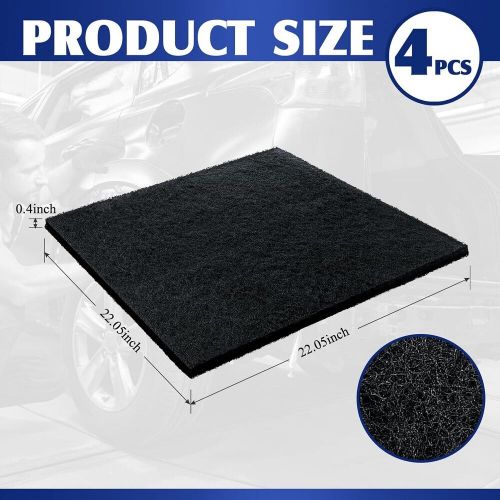 4 pcs 22'' oil drain splash pad mat for transmission pan no 22 inch