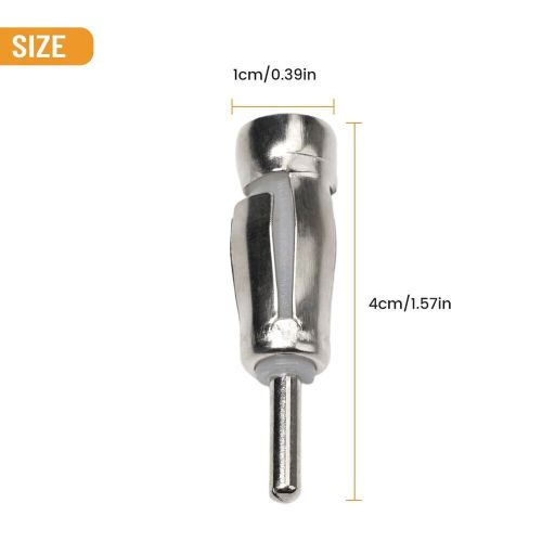1 X Car Radio Stereo Antenna Adaptor Auto ISO To Din Connector Aerial Plug Part, US $12.15, image 6