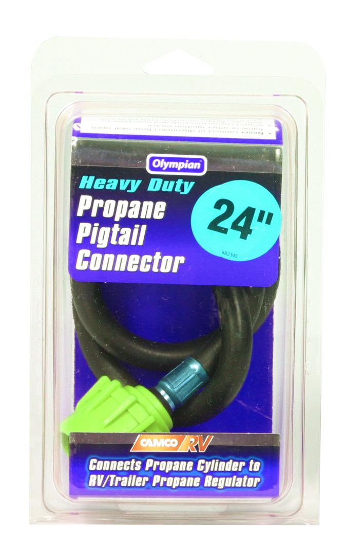 Camco 59153 propane pigtail connectors 24 inch camper