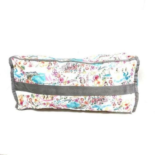 Lesportsac Boston Bag - Dark Gray Pink Multi Flower/No Body Lock Lesponylon, US $77.43, image 6