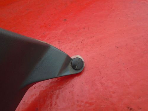 96-00 honda civic interior lower side kick panel cover trim d/s light gray oem