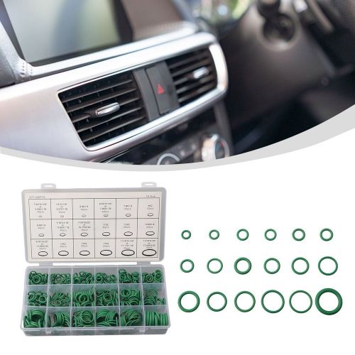 Car Air Conditioning R134a A/C Hose O-Ring Rubber Gasket Kit 18 Sizes W/ Case, US $22.93, image 2