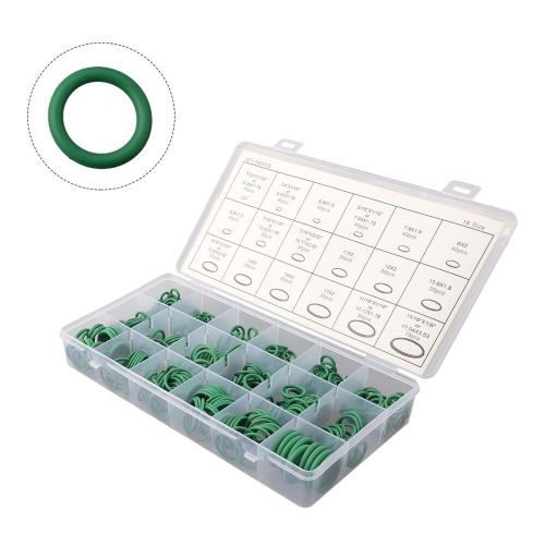 Car Air Conditioning R134a A/C Hose O-Ring Rubber Gasket Kit 18 Sizes W/ Case, US $22.93, image 3