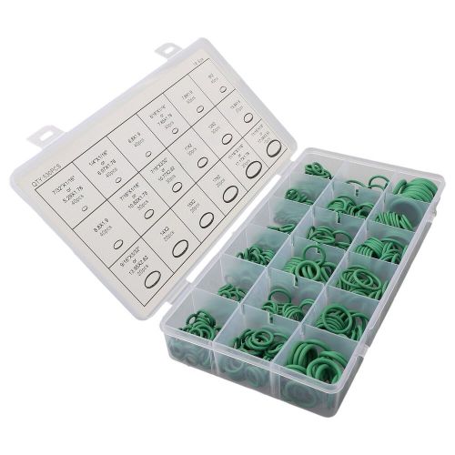 Car Air Conditioning R134a A/C Hose O-Ring Rubber Gasket Kit 18 Sizes W/ Case, US $22.93, image 6