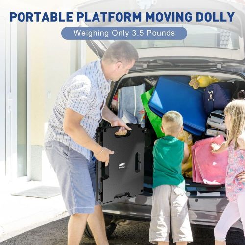 Ronlap Furniture Dolly for Moving, Moving 4 Wheels Black, US $30.98, image 5