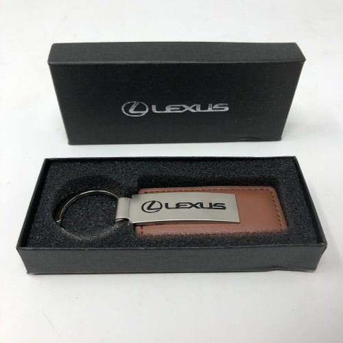 LEXUS Brown Leather Key Chain w/ Box., US $12.99, image 2